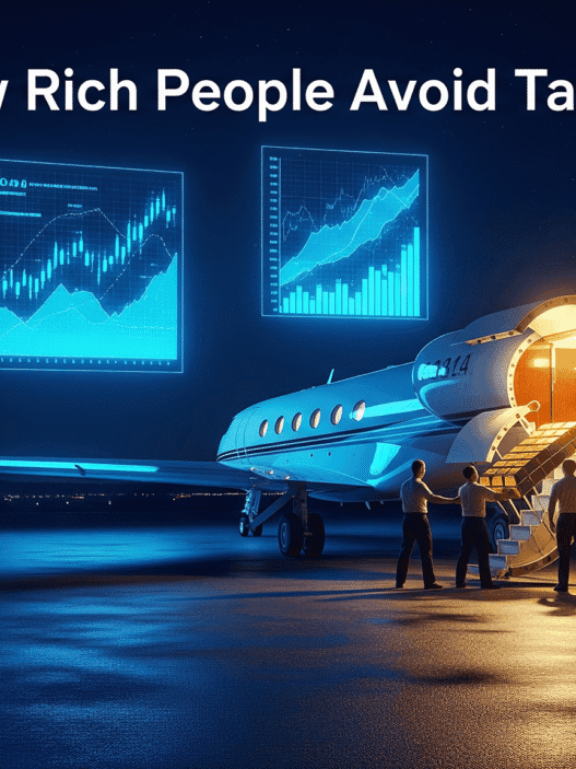 How Rich People Avoid Taxes, Billionaires using private jets and global investment strategies to legally avoid taxes