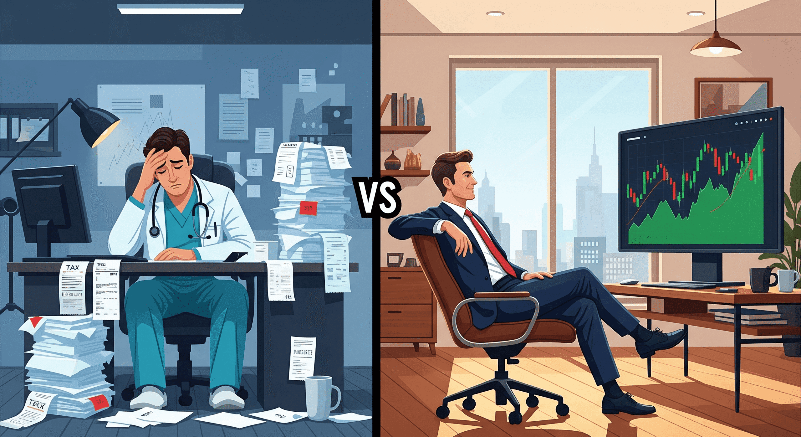 earned income vs capital gains